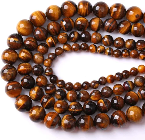 Vista 91 de 4MM 86 piezas Cuentas sueltas de piedra natural de amazonita calcedonia para hacer joyería DIY Pulsera Collar 1 hebra