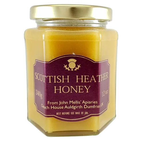 Vista 9 de Mellis Scottish Blossom Honey, tarro de 12 onzas