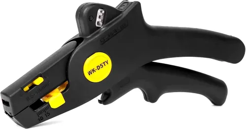 Vista 7 de Pelacables con cortador y herramienta de pelado de cables para electrónica, eléctrica, automotriz (WK-D5)