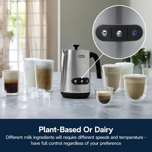Vista 4 de De'Longhi Espumador frío y caliente LatteMix para leche láctea y vegetal