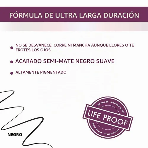 Vista 3 de blinc Lápiz Delineador Líquido Negro