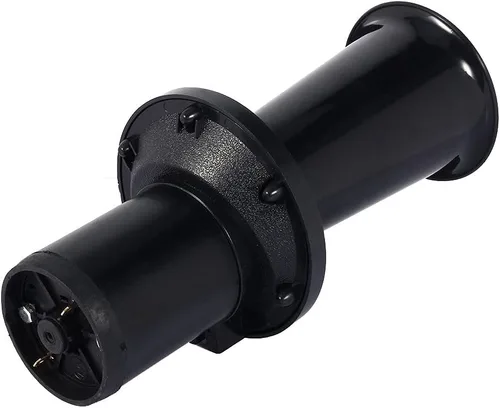 Vista 3 de Sirena antigua de cuerno antiguo de 12 V 110 DB, AHH-OOO-GAH AHOOGA OOGA para autos, camiones, caravanas o cualquier vehículo de 12 V (negro)