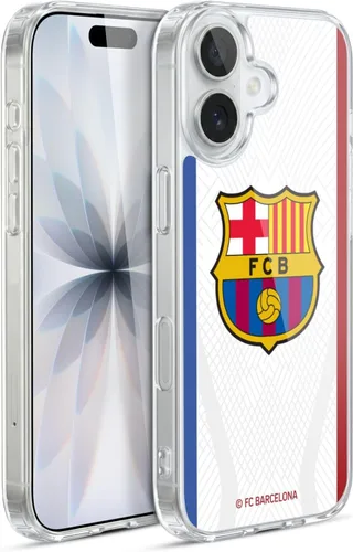 Vista 55 de Head Case Designs Funda de gel suave con licencia oficial del FC Barcelona Away 2023/24 compatible con Apple iPhone 7 Plus/iPhone 8 Plus