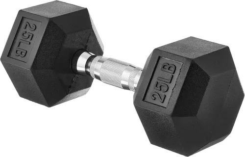 Vista 14 de Amazon Basics Rubber Hex Dumbbell Hand