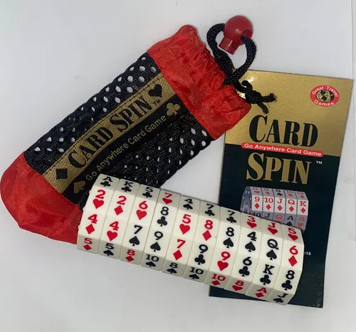 Vista 5 de Geospace El juego original de giro magnético de mano, edición de viaje para llevar con bolsa de almacenamiento (giro de tarjeta)