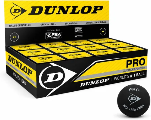 Vista 4 de Dunlop Sports Pro XX Pelota de squash - Caja Pro
