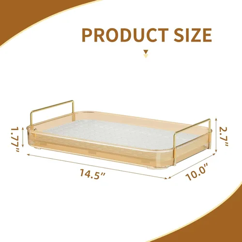 Vista 4 de Seoneiro Bandeja de whisky, estante para tazas de vidrio, soporte para tazas, organizador de taza de café, encimera de baño con tabla de drenaje