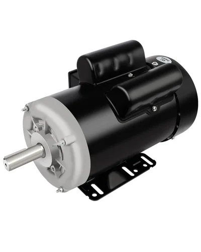 Vista 8 de Motor eléctrico, 1/2HP Motor de servicio agrícola, Motor monofásico 1750RPM 115/230V 56 Marco 5/8 "Diámetro del eje 60HZ 4Pole TEFC CW/CCW
