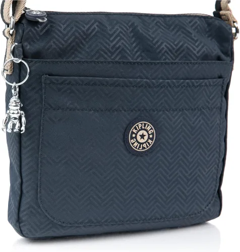 Vista 4 de Kipling Sebastian Crossbody para mujer súper ligero duradero bolso de hombro de nailon
