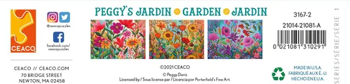 Vista 7 de Ceaco - Peggy's Garden - Joy in the Morning - Rompecabezas de 1000 piezas