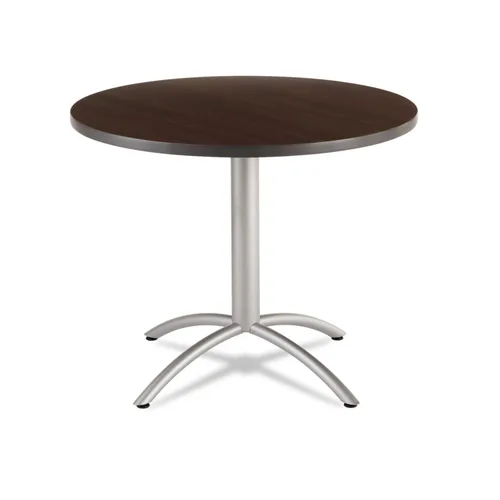 Vista 6 de Iceberg Cafeworks mesa de acero resistente para café, de 36"., Gris, 1
