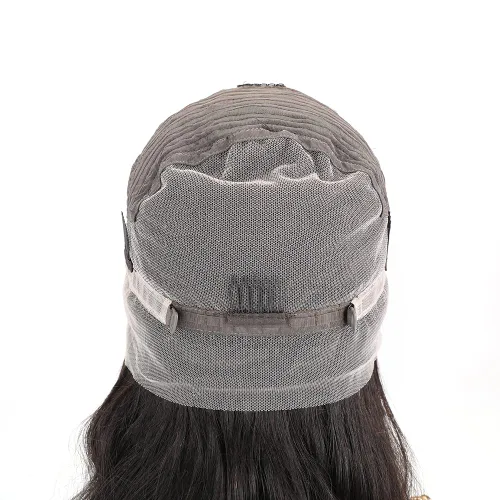 Vista 7 de Peluca de encaje 360 ondulado con encaje frontal transparente de oreja a oreja, pelucas de encaje frontal de cabello humano virgen brasileño