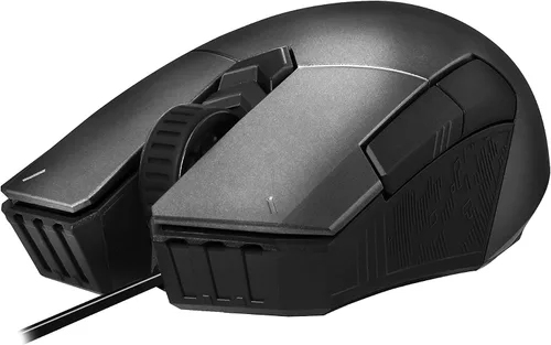 Vista 5 de ASUS TUF Gaming M5 mice USB Óptico 6200 DPI Negro ratón
