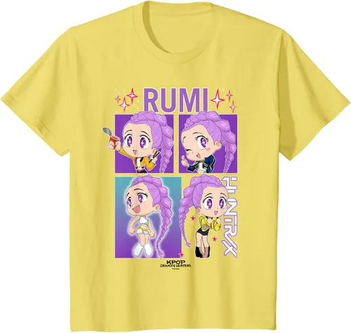 Vista 3 de Camiseta con licencia oficial de Kpop Demon Hunters Rumi