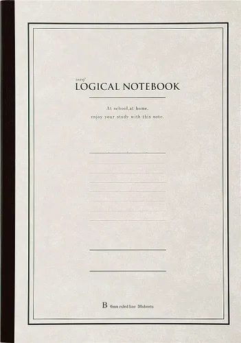 Vista 8 de Nakabayashi Logical Classic - Cuaderno (5 piezas)