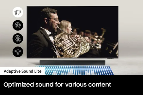 Vista 9 de SAMSUNG Barra de sonido HW-B650 de 3.1 canales con Dolby Audio 2022 (renovada)