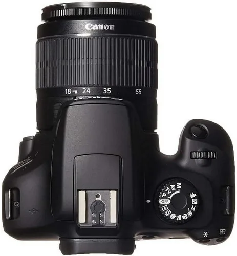 Vista 6 de Canon Cámara DSLR EOS 4000D/Rebel T100 con Canon EF-S 0.709-2.165 in F/3.5-5.6 DC III Zoom y teleobjetivo zoom 16.535-31.496 in f/8.3 HD + memoria