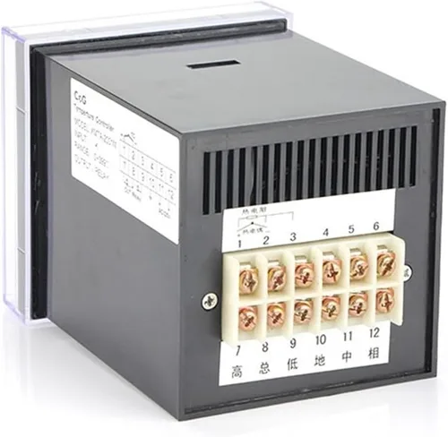 Vista 3 de Dial Code 0-600 Celsius Degree K J PT100 AC 220V 96 * 96 mm Electronic Digital Temperature Controller Thermostat(XMTA J 600)