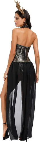 Vista 3 de Disfraz sexy de Medusa para mujer disfraz de bruja para Halloween serpiente y cosplay
