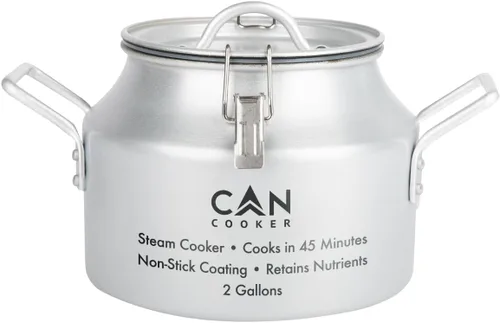 Vista 7 de CanCooker Junior Kit de Quemador Multi-Combustible y Parrilla Vaporizador de Alimentos Portátil para Acampar, RVs, En Movimiento y Cocina en Casa