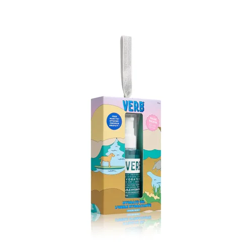 Vista 2 de VERB Hydrate Oil - Add Moisture -Increases Shine - Smooth Frizz - Heat Protection for Dry + Frizzy Hair - Amber + Warm Jasmine Scent