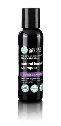 Vista 26 de Champú natural de Herbal Choice Mari (lavanda y caléndula, botella de 8 onzas líquidas) - Hecho con ingredientes orgánicos - Sin productos químicos