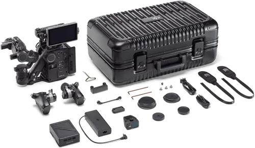 Vista 4 de DJI Ronin 4D-6K, estabilización de 4 ejes a par con una plataforma, diseño modular altamente integrado, cámara cardán de marco completo, grabación