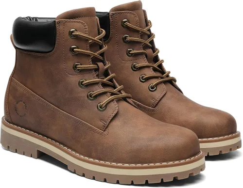 Vista 3 de Bruno Marc Botas clásicas de invierno y otoño para hombre, botas de trabajo al aire libre 2.0