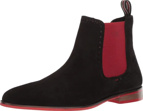 Vista 2 de Carlos Santana Botas Chelsea Carlos Mantra cuero de becerro negra.