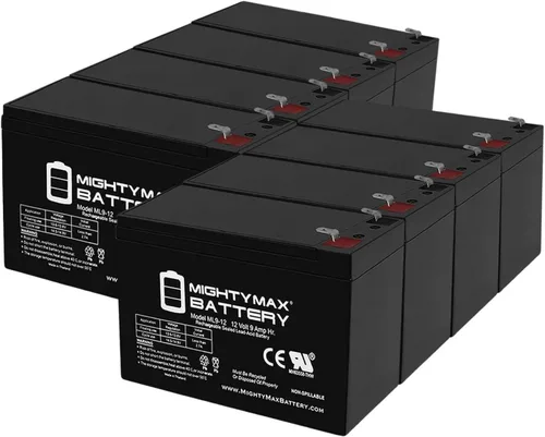 Vista 10 de Mighty Max Battery Batería de repuesto de 12V 9AH para APC/UPS Batería RBC110 RBC24 RBC17