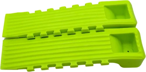 Vista 2 de Traba ruedas interconectables color fluorescente 48-WSN (juego de 4 unidades)
