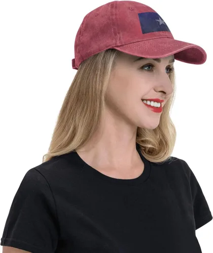 Vista 8 de Bonnie Blue Flag Knitting Effect Baseball Cap for Men Women Hats Adjustable Vintage Cowboy Hat Dad Caps