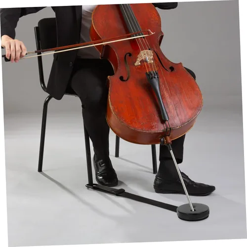 Vista 3 de VICASKY Parada musical en estera de violonchelo para violonchelo antideslizante Material de hierro para violonchelistas