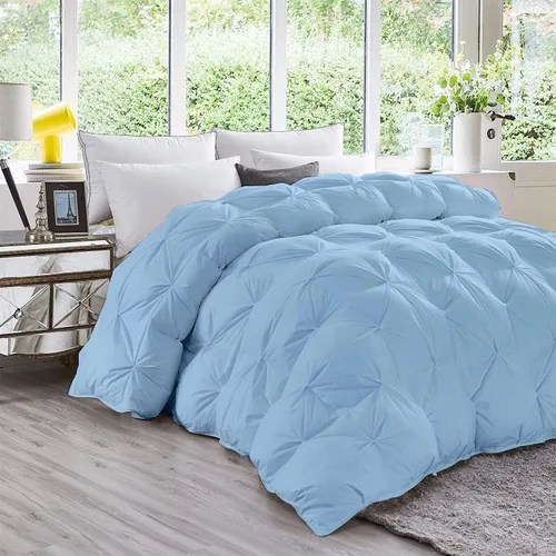 Vista 37 de Premium Collection - Edredón alternativo de diamante de 1600 hilos, tamaño individual XL, 68 x 92 pulgadas, 1 pieza para todas las estaciones