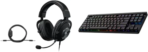Vista 12 de Logitech G Pro X - Auriculares de diadema para videojuegos, con tecnología de voz azul, color negro