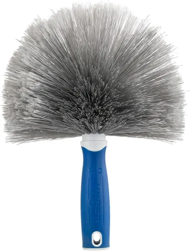 Vista 9 de Unger Cobweb & Corner Duster – Dusters for Cleaning, Compatible with Telescopic Poles, Dusting Tools, Great for Ceilings, Moldings, HVAC & Floor