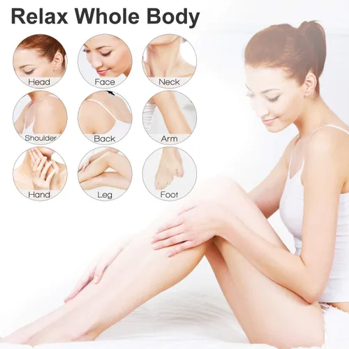 Vista 4 de Herramienta hecha a mano JOVIVI, rosa natural con motivos en relieve Gua Sha, para masaje Wand y terapia con acupuntura o tratamiento con agujas