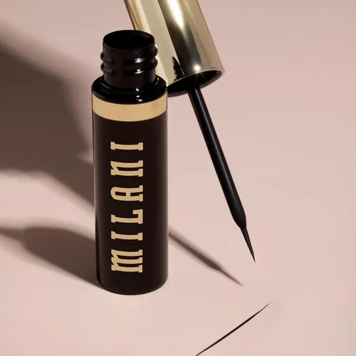 Vista 7 de Milani Delineador de ojos Stay Put Infinite para líneas nítidas y precisas, color negro