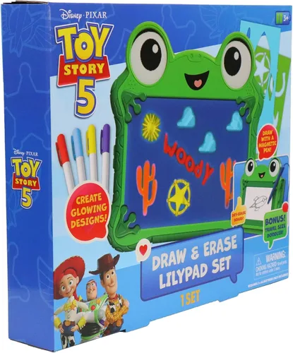 Vista 3 de Disney Pixar Toy Story 5 Draw & Erase Lilypad - Juego de tablillas