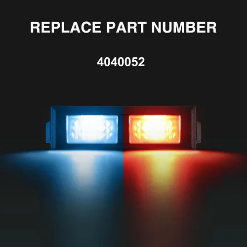 Vista 6 de Luz de Indicador de Alto Haz, Bajo Nivel de Aceite Compatible con Polaris Scrambler Xplorer Xpress Scrambler 300 400 1995-1999 Reemplazo#: 4040052