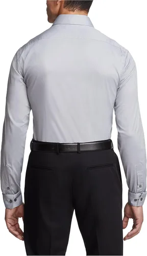 Vista 2 de Van Heusen Camisa de vestir para hombre Slim Fit Flex Cuello Elástico Sólido