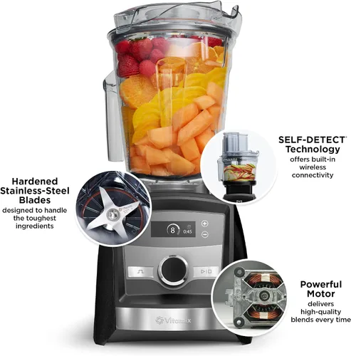 Vista 2 de Licuadora serie Vitamix A3300 Ascent., Negro