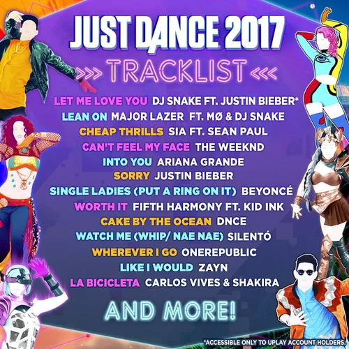 Vista 2 de Just Dance 2017 - Wii