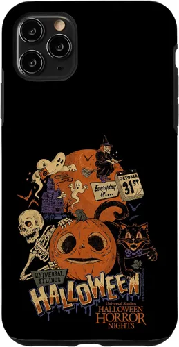 Vista 13 de Halloween Horror Nights Lil Boo - Carcasa de calabaza para iPhone 17