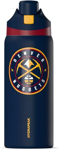 Vista 31 de Hydrapeak Botella de agua aislada de 32 onzas con licencia oficial de la NBA Atlanta Hawks Oasis con tapa y asa con botón de presión, botella