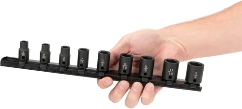 Vista 3 de TEKTON Juego de llaves de impacto de 3/8 pulgadas, 9 piezas SID91100