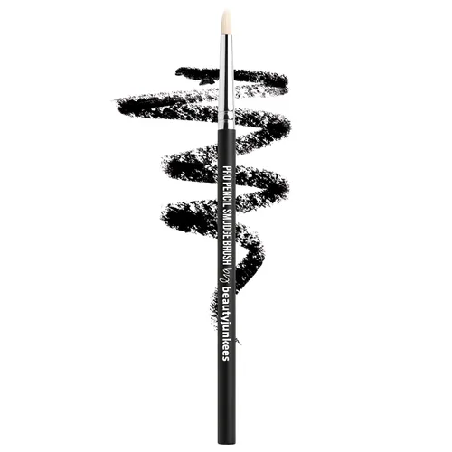 Vista 13 de Beauty Junkees Cepillo corrector para debajo de los ojos, pequeño, suave, esponjoso, cónico, sintético, sin crueldad, vegano, para polvo de fijación