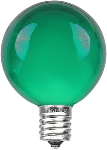 Vista 8 de Novelty Lights Paquete de 25 tiras de luces multicolor G40 para exteriores