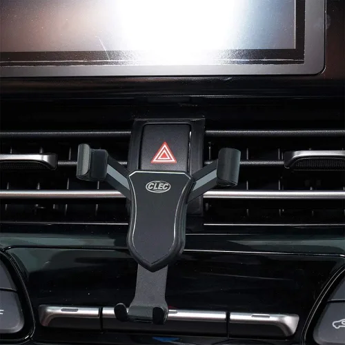 Vista 5 de Soporte universal para teléfono de automóvil compatible con Toyota CHR 2017 2018 2019 2020 2021 Soporte de teléfono ajustable para ventilación