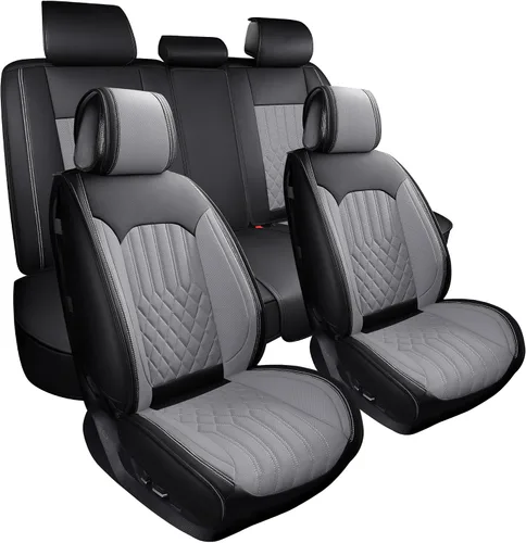 Vista 14 de Tomatoman Fundas de asiento compatibles con Ford Focus Nissan Frontier Pathfinder Mitsubishi Outlander Chevy Equinox Hyundai Elantra Toyota